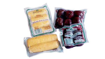 DZL-420R 甜糯玉米全自动拉伸膜真空包装机 高效食品包装解决方案